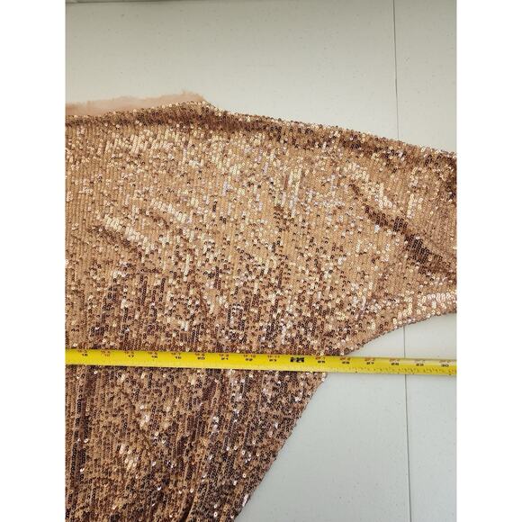 Free People Intimately Bodysuit Pink Small Sequin Super Shine Fairy Dainty Boho - Picture 4 of 10